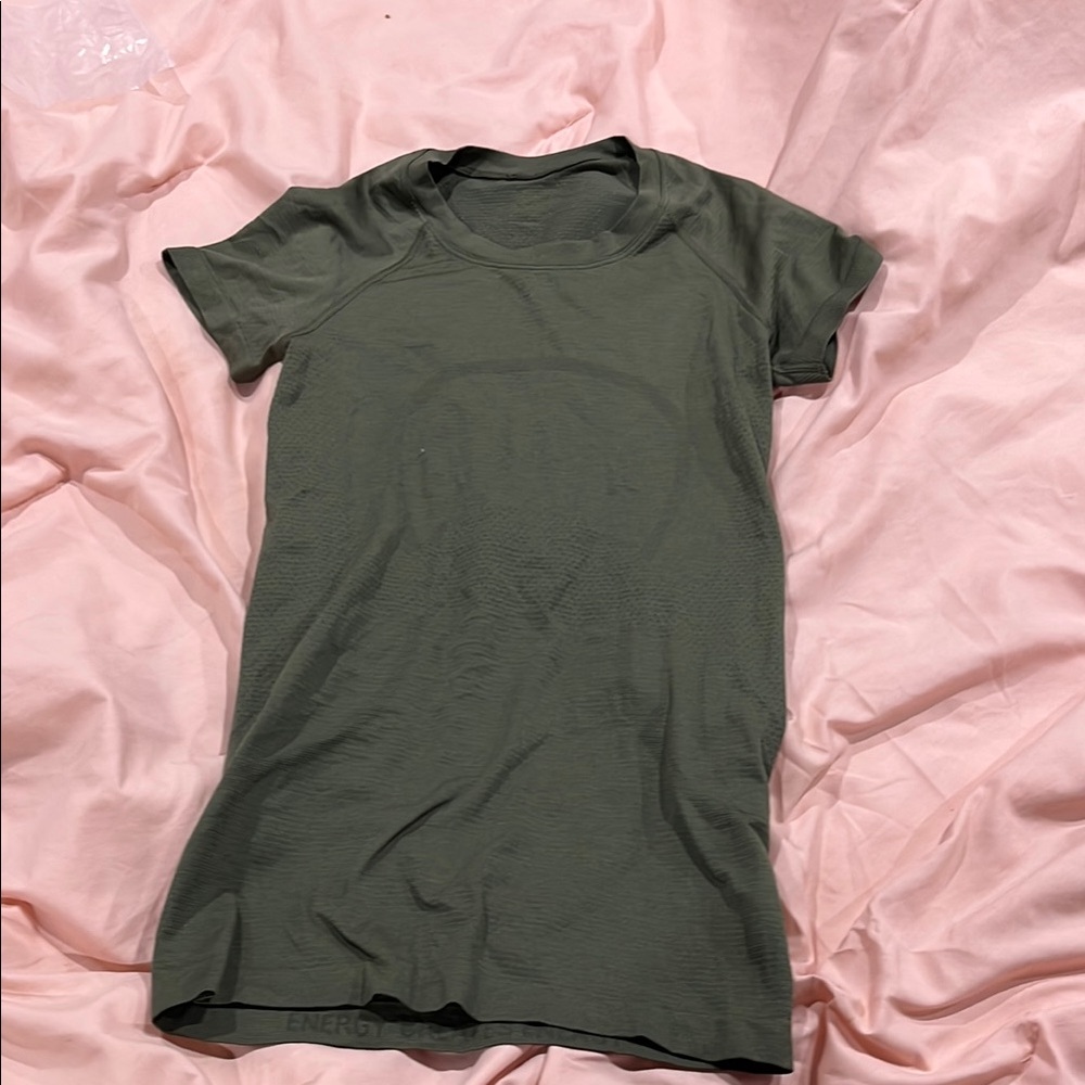 lululemon athletica Olive Green High Low Dress